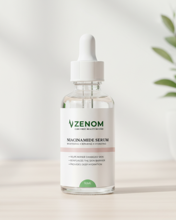 Niacinamide , Extrait d'Aloe Vera , Vitamine E , Acide Hyaluronique (3) Niacinamide Serum